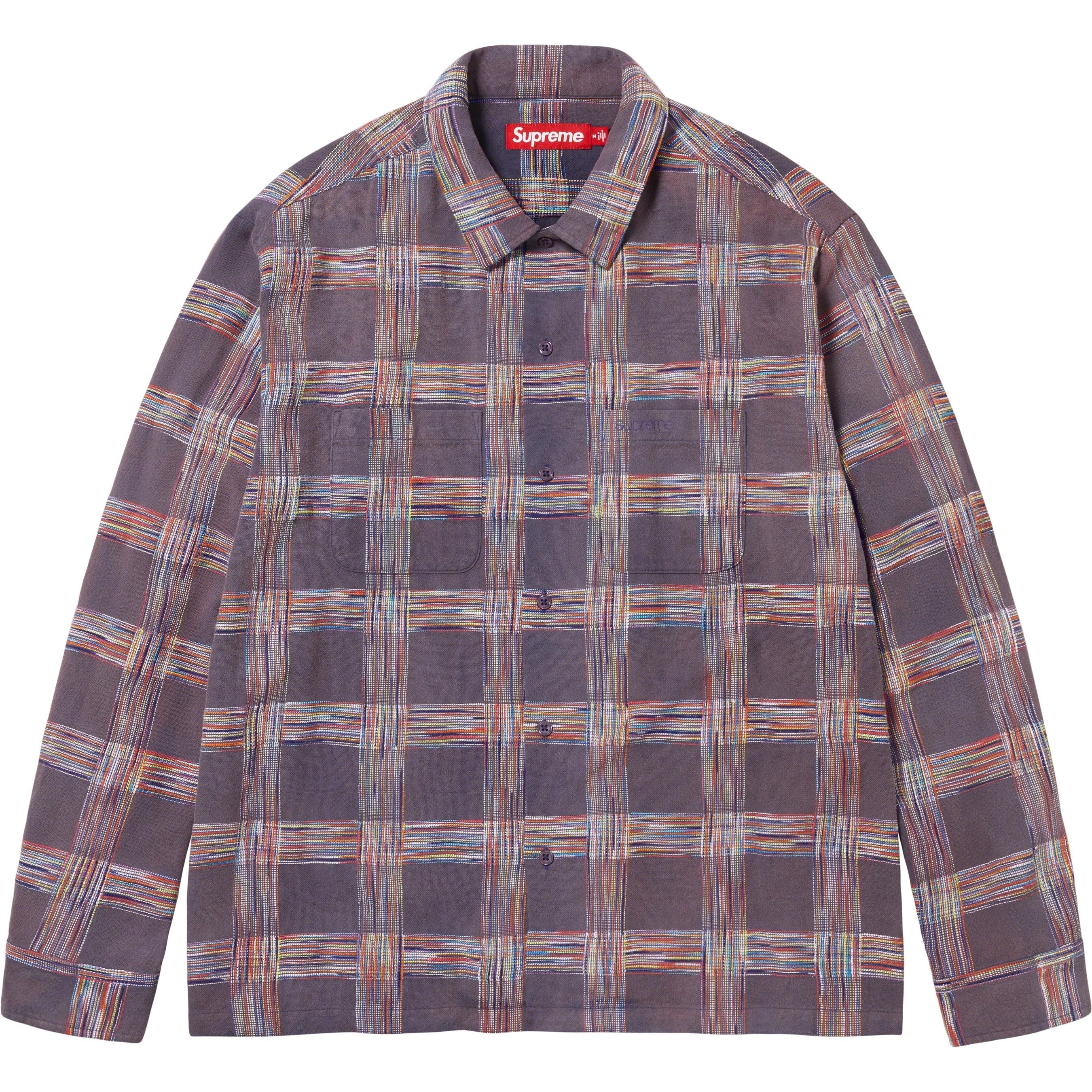 Woven Plaid Shirt view 8
